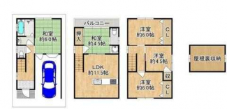 ５ＬＤＫ　　間取り図