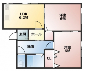 使いやすい２LDK