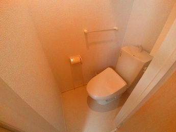 コンパクトで使いやすいトイレです