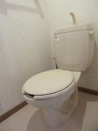 清潔感のあるトイレです