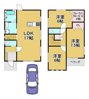 堺市北区百舌鳥梅町１丁の中古一戸建ての画像