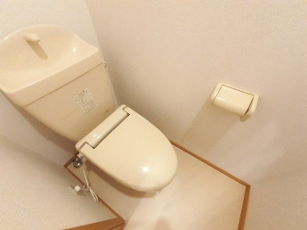 トイレもきれいです