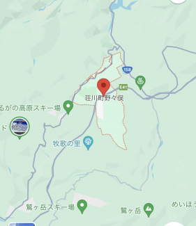 岐阜県高山市荘川町野々俣の売地の画像