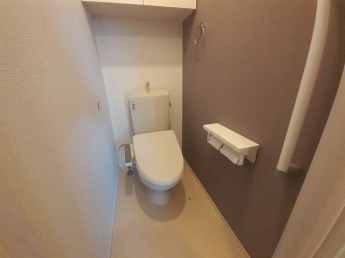 清潔感のあるトイレです