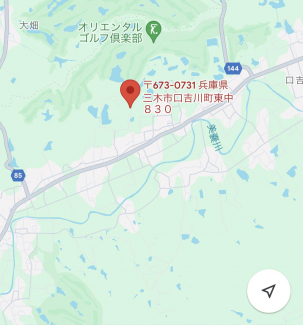 兵庫県三木市口吉川町東中の売地の画像