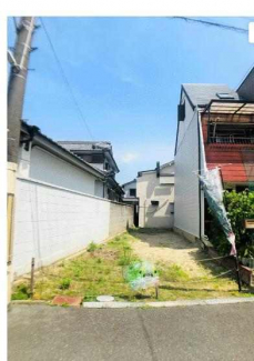 更地　南向き　建築条件なし売り土地