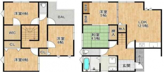 貝塚市鳥羽の中古一戸建ての画像