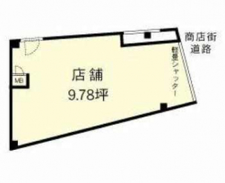 大阪市阿倍野区王子町３丁目の店舗一部の画像