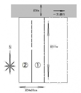 中一万月極駐車場の画像