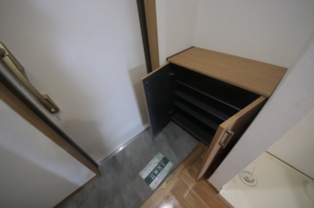 大きなスペースがあり、収納には困りません