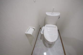 コンパクトで使いやすいトイレです