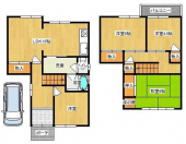 河内長野市錦町の一戸建ての画像