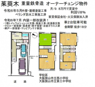 大阪狭山市茱萸木３丁目の中古一戸建ての画像