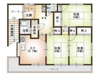 松山市安城寺町の一戸建ての画像