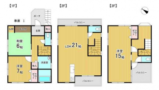 堺市堺区旭ヶ丘北町４丁の中古一戸建ての画像