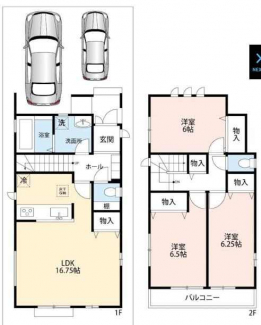 ３ＬＤＫ　間取り図