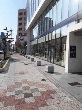正面玄関　千舟町通り