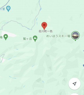 岐阜県高山市荘川町一色の売地の画像