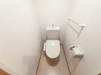 ゆったりとした空間のトイレです