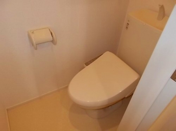 コンパクトで使いやすいトイレです