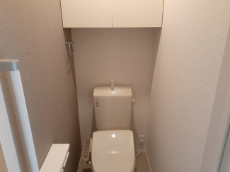 ゆったりとした空間のトイレです