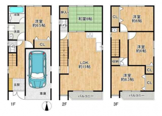 大阪市東住吉区湯里５丁目の中古一戸建ての画像