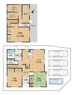 貝塚市東山６丁目の中古一戸建ての画像