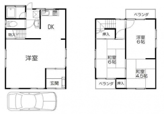 高槻市芝生町１丁目の一戸建ての画像