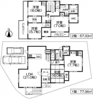 吹田・千里山松が丘　中古戸建の画像