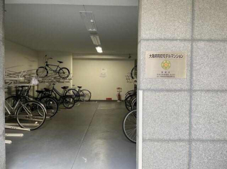 自転車置き場です