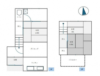 金楽寺町２丁目テラスハウスの画像