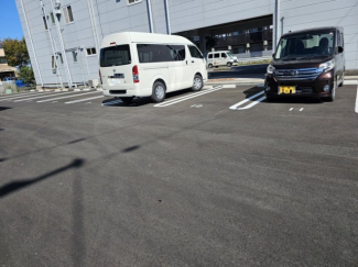 平面式の駐車場です