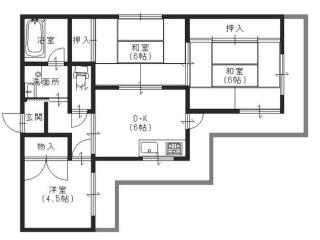 広く使いたい時は戸を開けて、別々に過ごしたい時は戸を閉める。