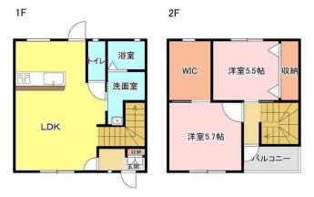 間取は現況を優先します