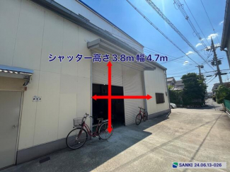 八尾市美園町４丁目の倉庫の画像