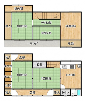 滋賀県長浜市神前町ＯＣ中古戸建の画像