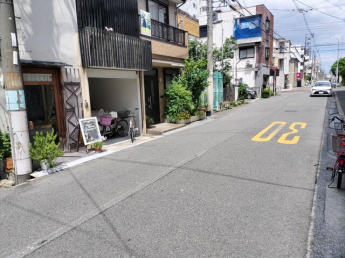 前面道路