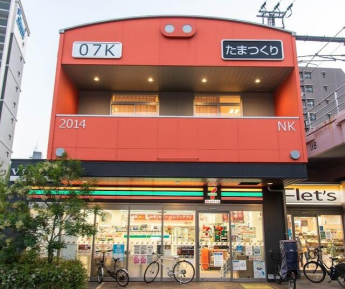 セブンイレブンハートインビエラ玉造店まで100m