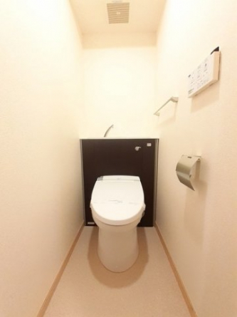 トイレもきれいです