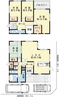 泉南郡熊取町つばさが丘北２丁目の中古一戸建ての画像