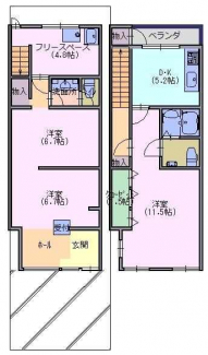 河内長野市西之山町の一戸建ての画像