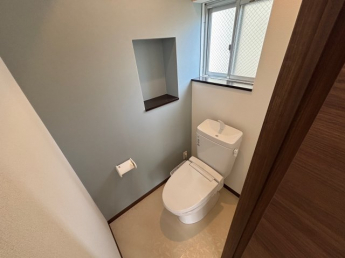 シンプルで使いやすいトイレです