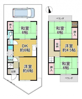 堺市東区菩提町４丁の中古一戸建ての画像