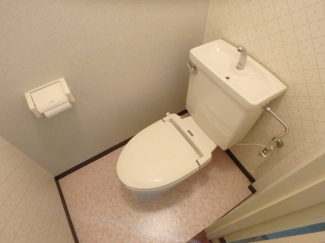 コンパクトで使いやすいトイレです