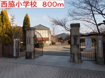 西脇小学校まで800m