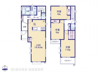 高槻市津之江町３丁目の新築一戸建ての画像