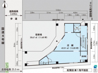 間取図兼１階平面図