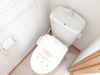 トイレもきれいです