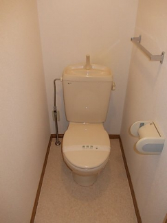 コンパクトで使いやすいトイレです