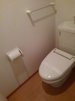 落ち着いたトイレです